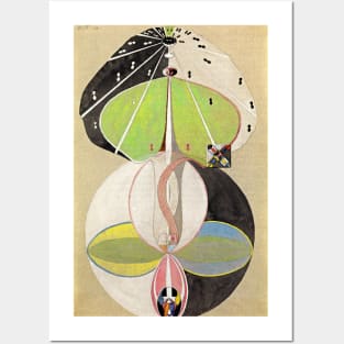 High Resolution Hilma af Klint The Tree Of Knowledge No 5 Series W 1915 Posters and Art